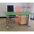bureau multitable llc ou cadre de base de table réglable en hauteur avec roues
